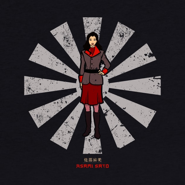 Asami Sato Retro Japanese Avatar by Nova5